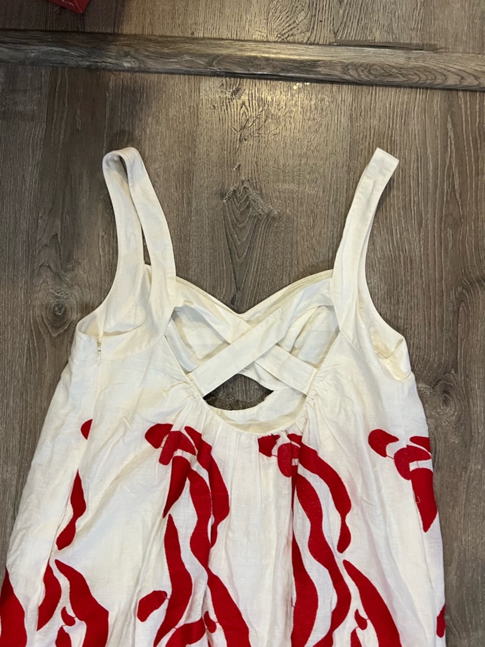 Anthropologie Front Cutout Maxi Dress plus size - Picture 11 of 13
